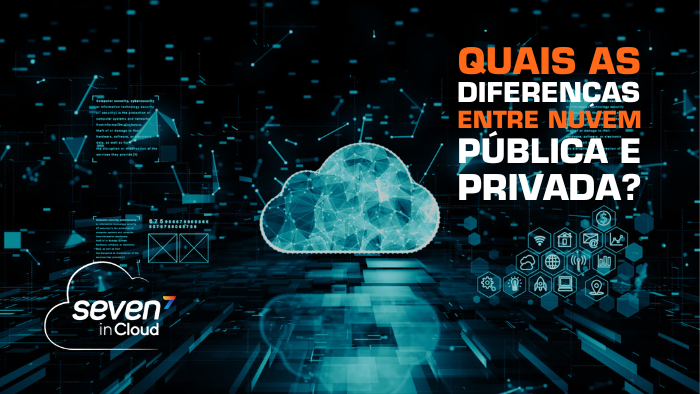 imagem representando Quais as diferenças entre nuvem pública e privada